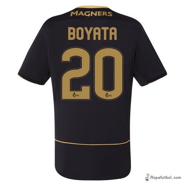 Camiseta Celtic Replica Segunda Ropa Boyata 2016/17 Negro